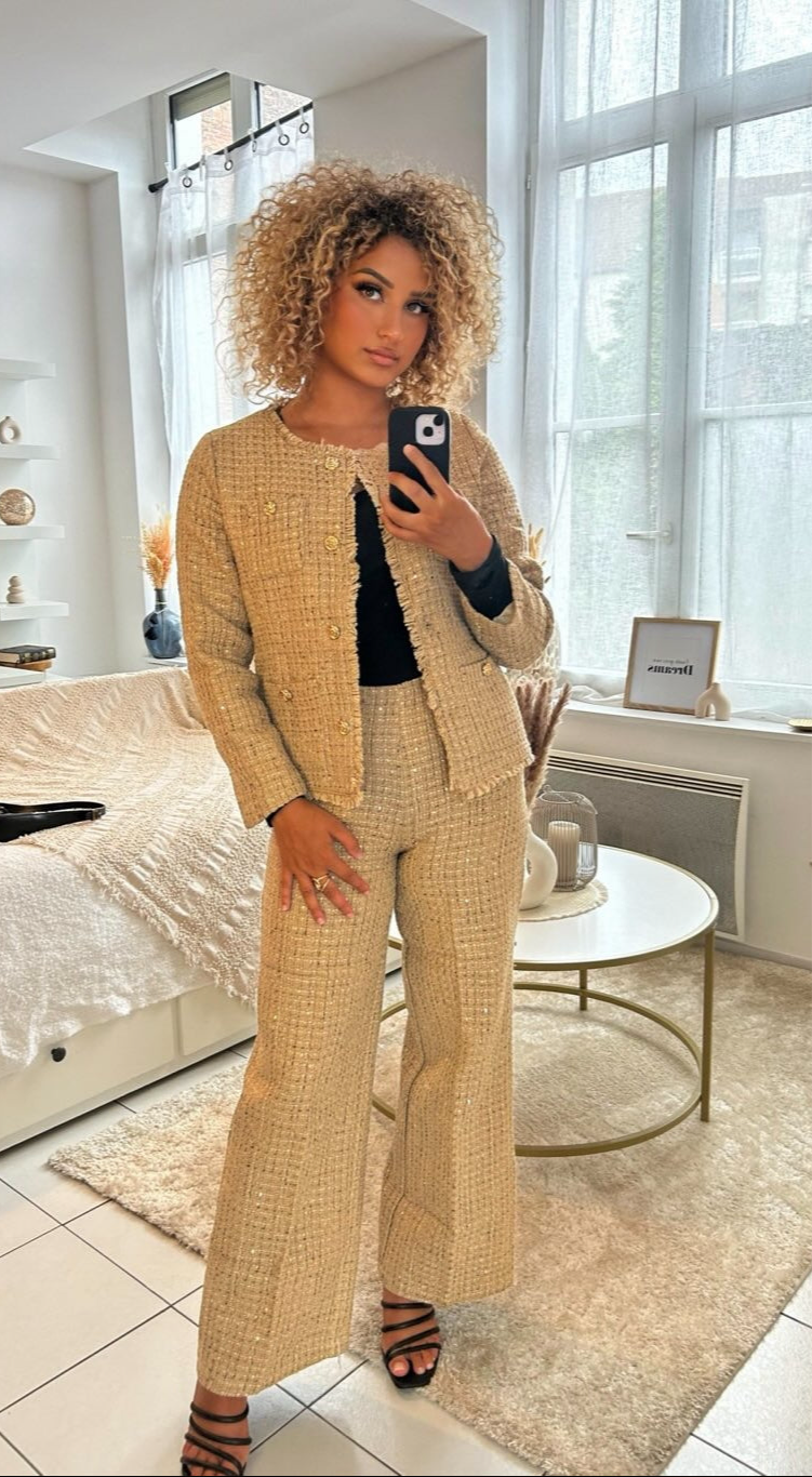 Ensemble old money - Beige