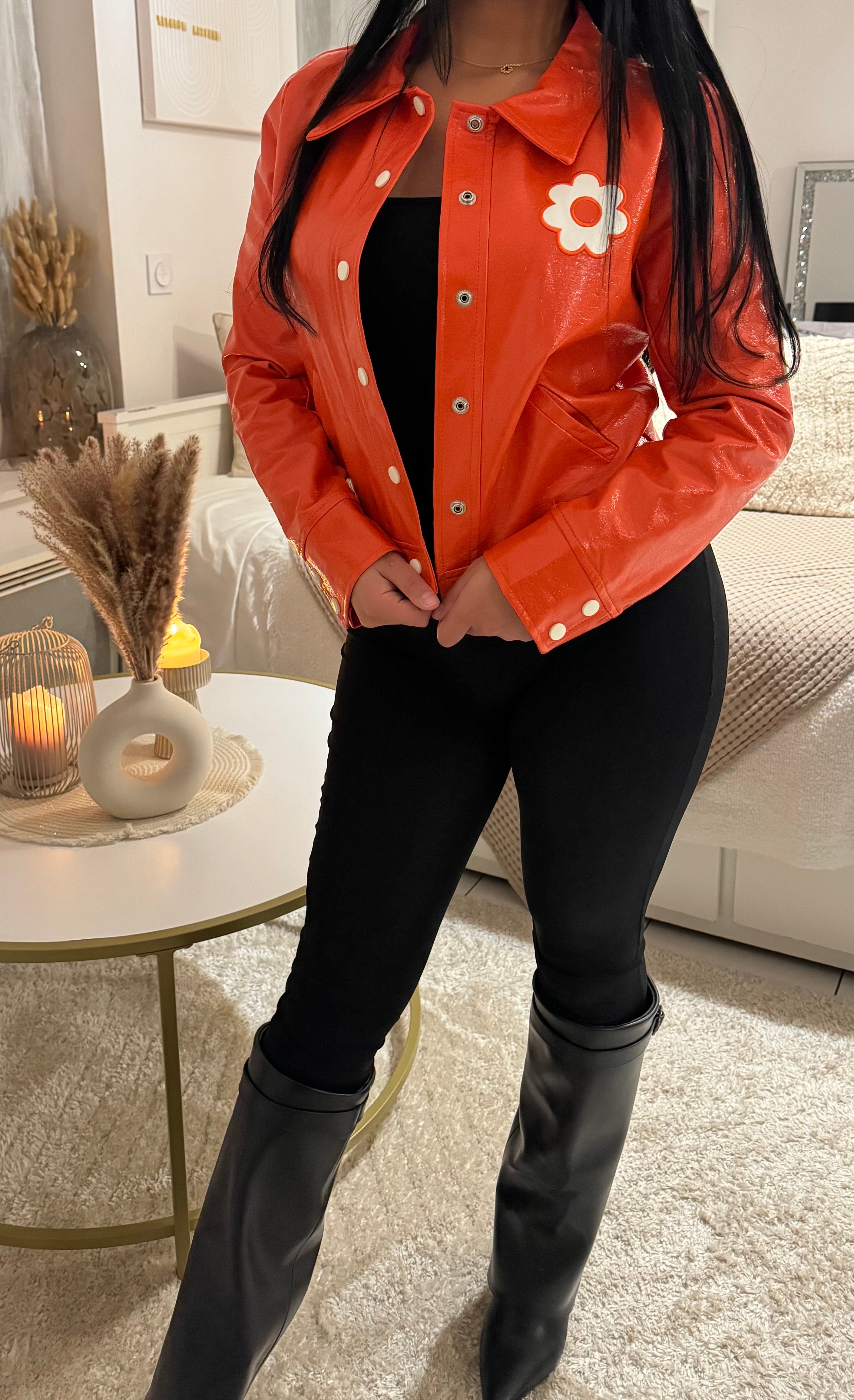 Veste prenium LYLIA - Orange