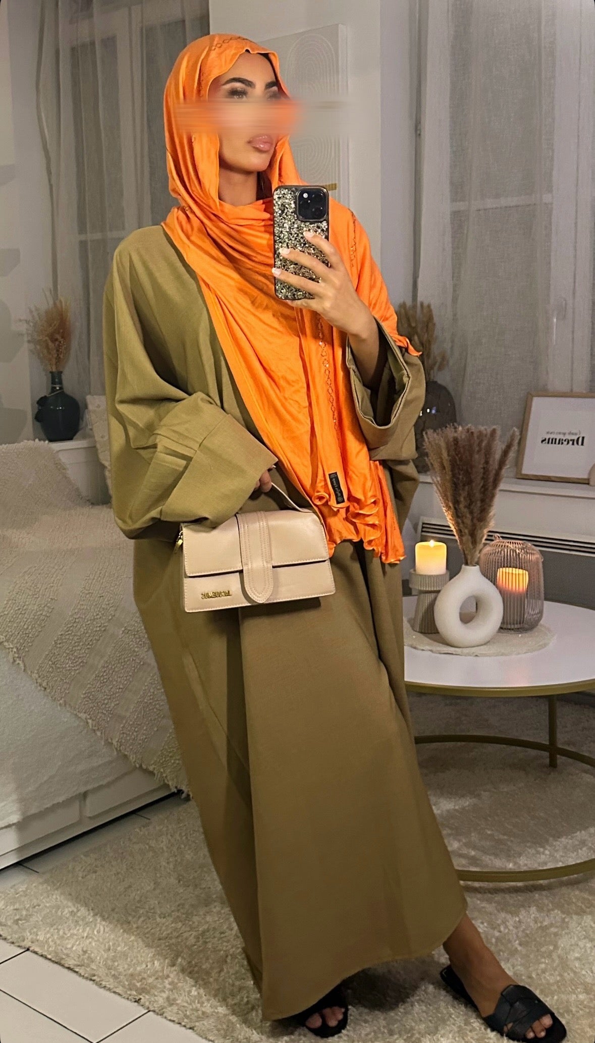 Abaya SAFIA - Camel