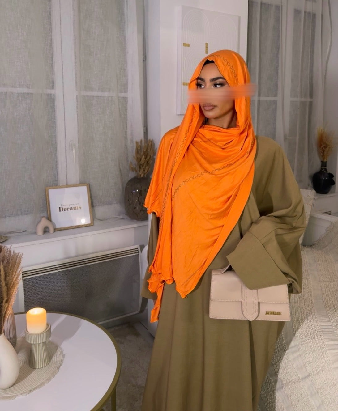Abaya SAFIA - Camel