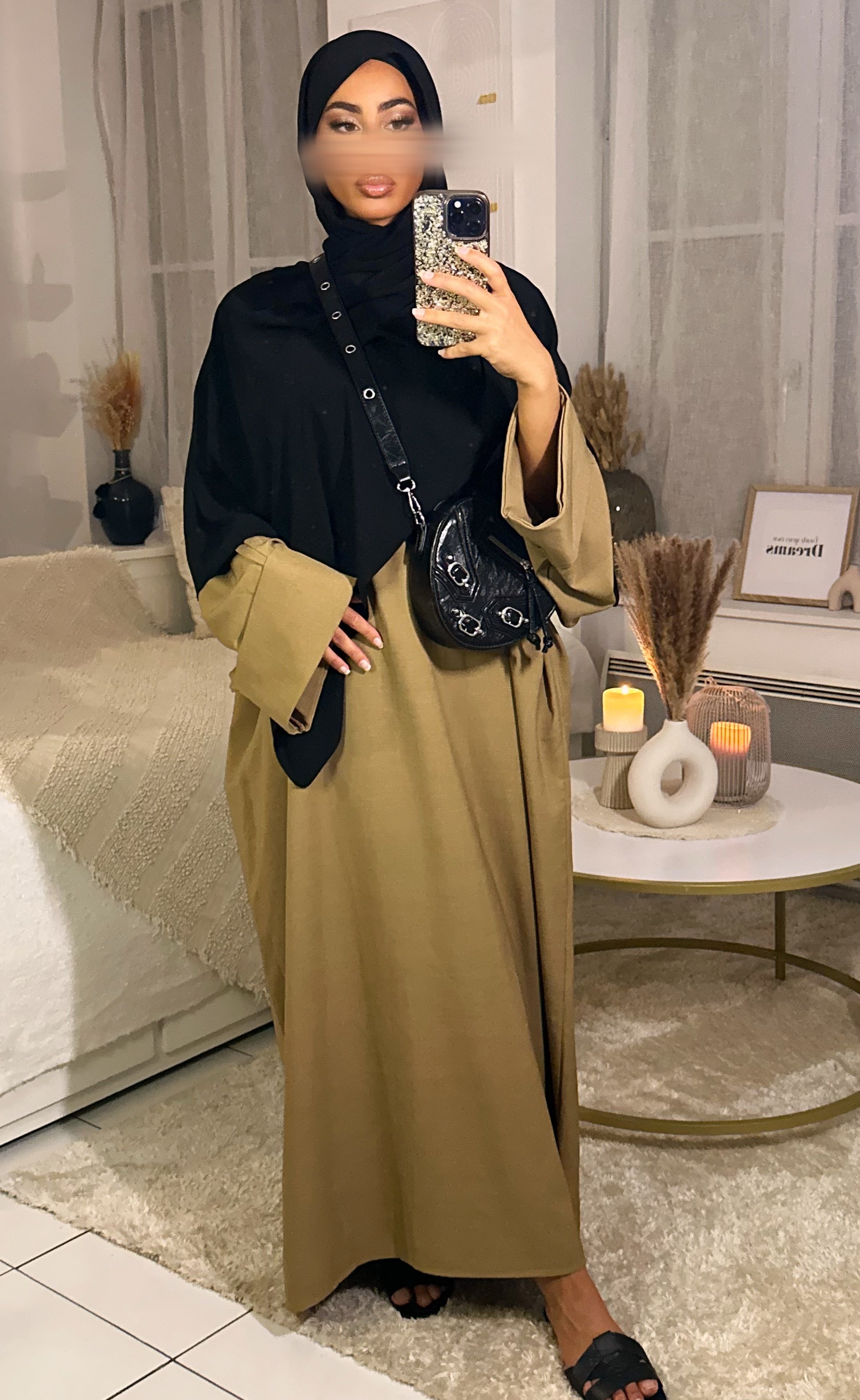Abaya SAFIA - Camel