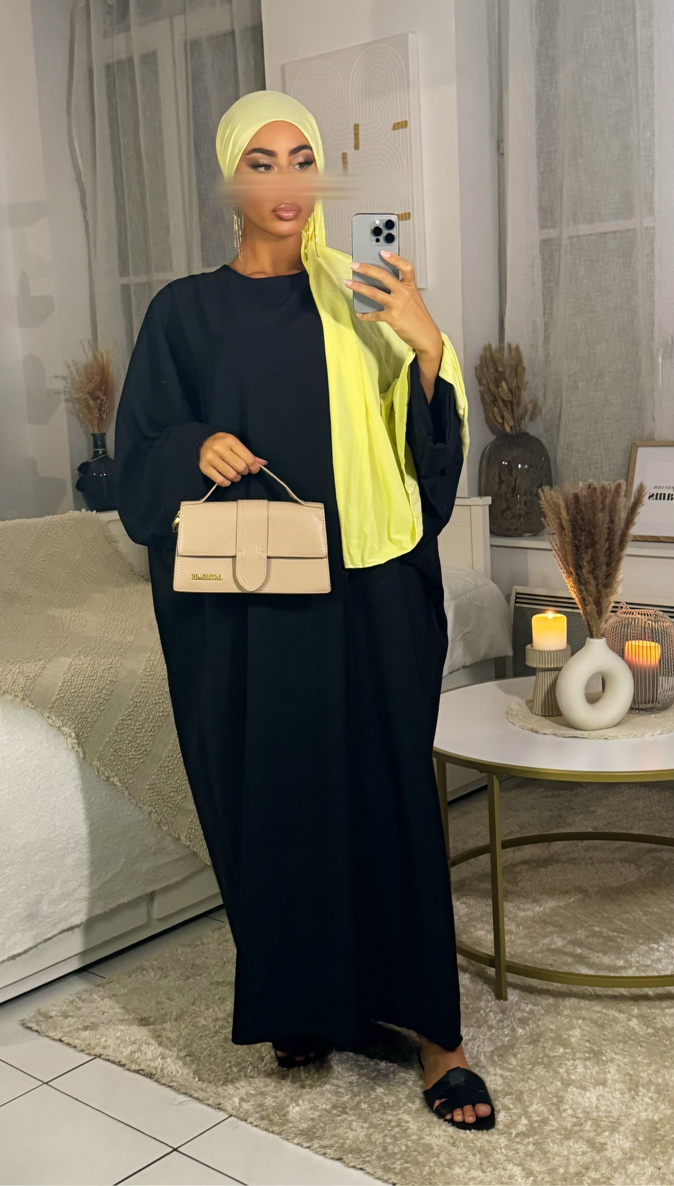 Abaya SAFIA - Noir