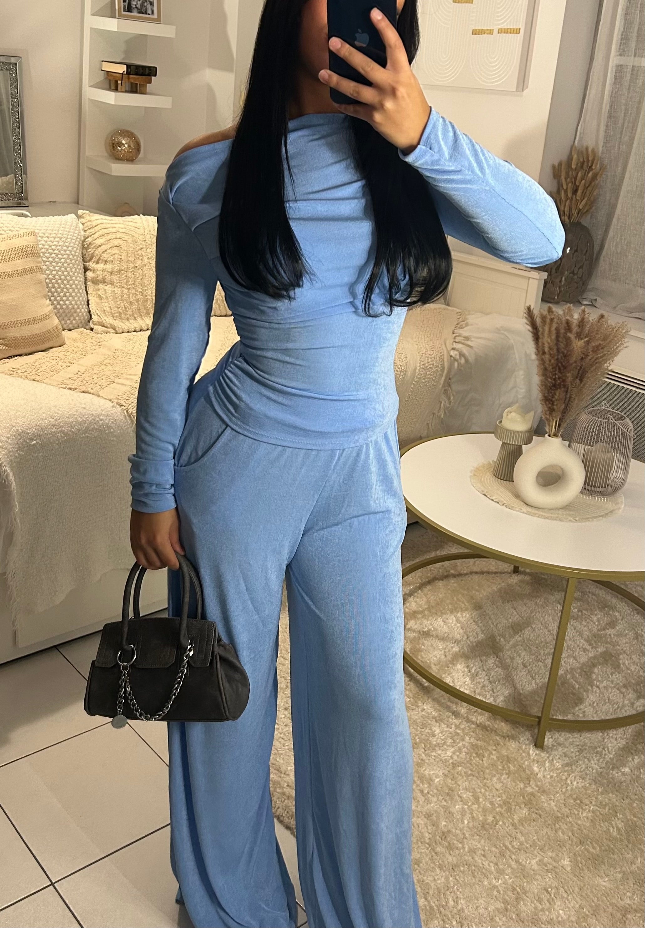 Ensemble CATALEYA - Bleu clair