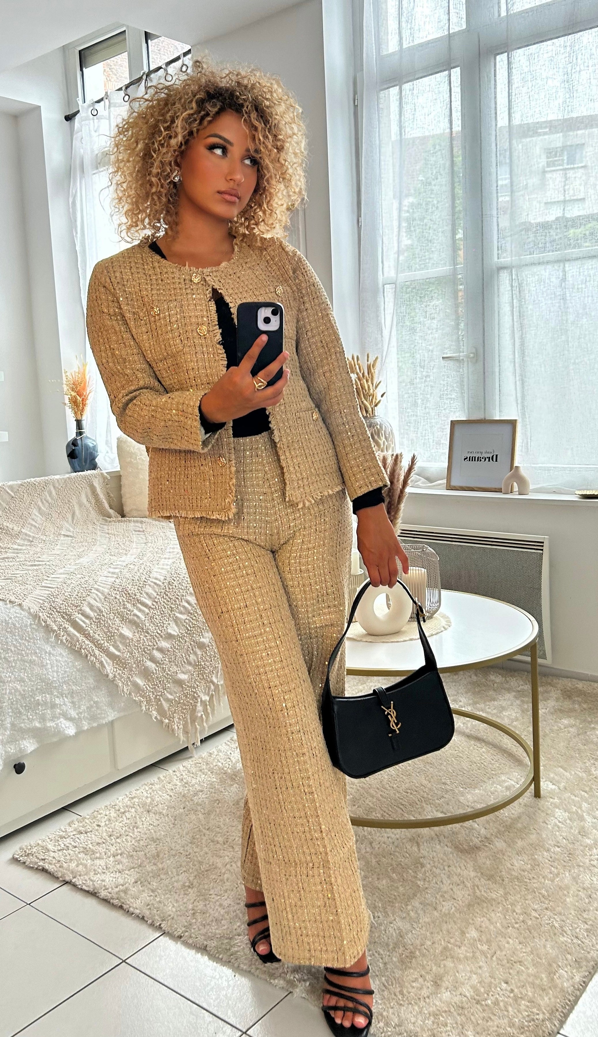Ensemble old money - Beige