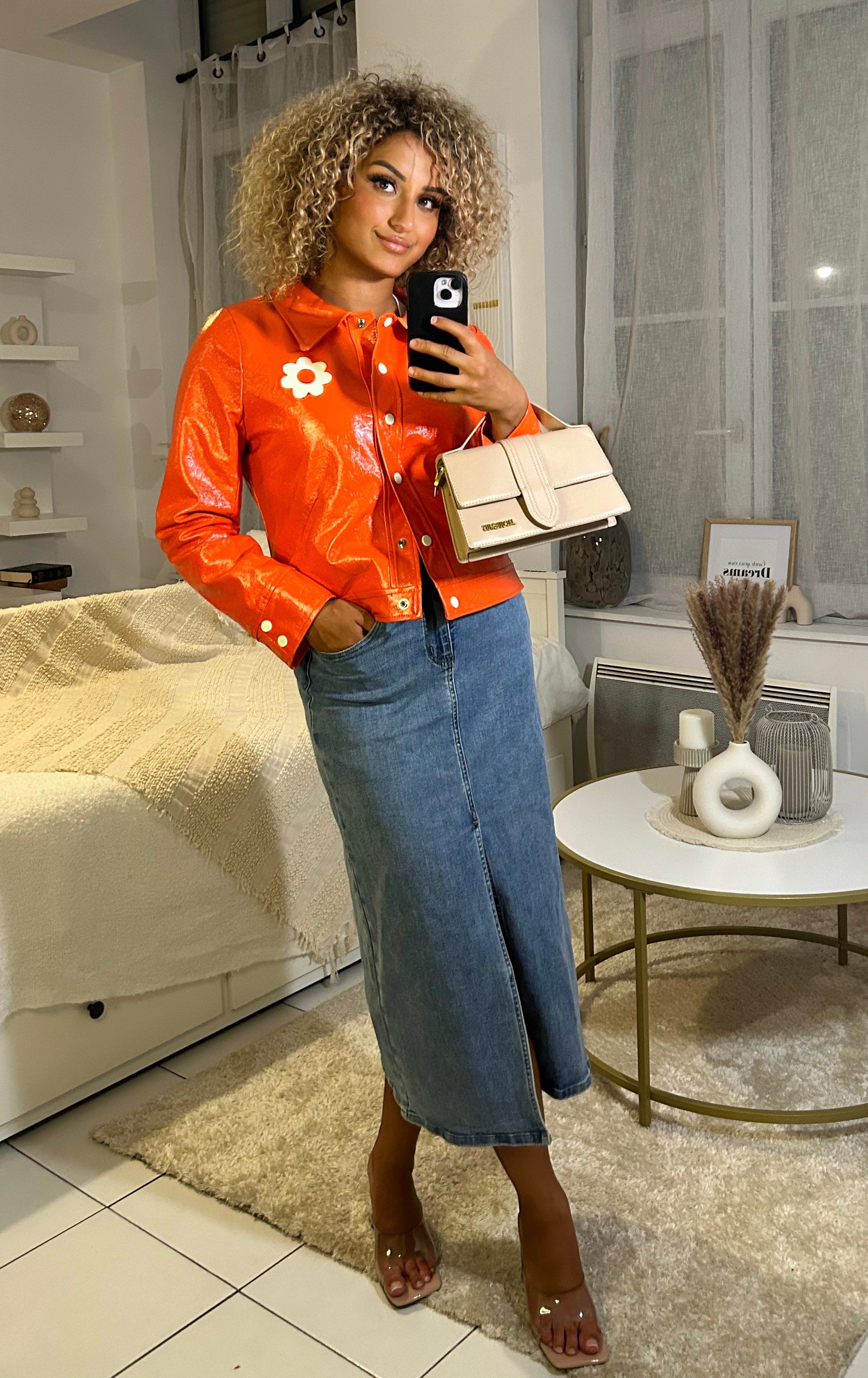 Veste prenium LYLIA - Orange