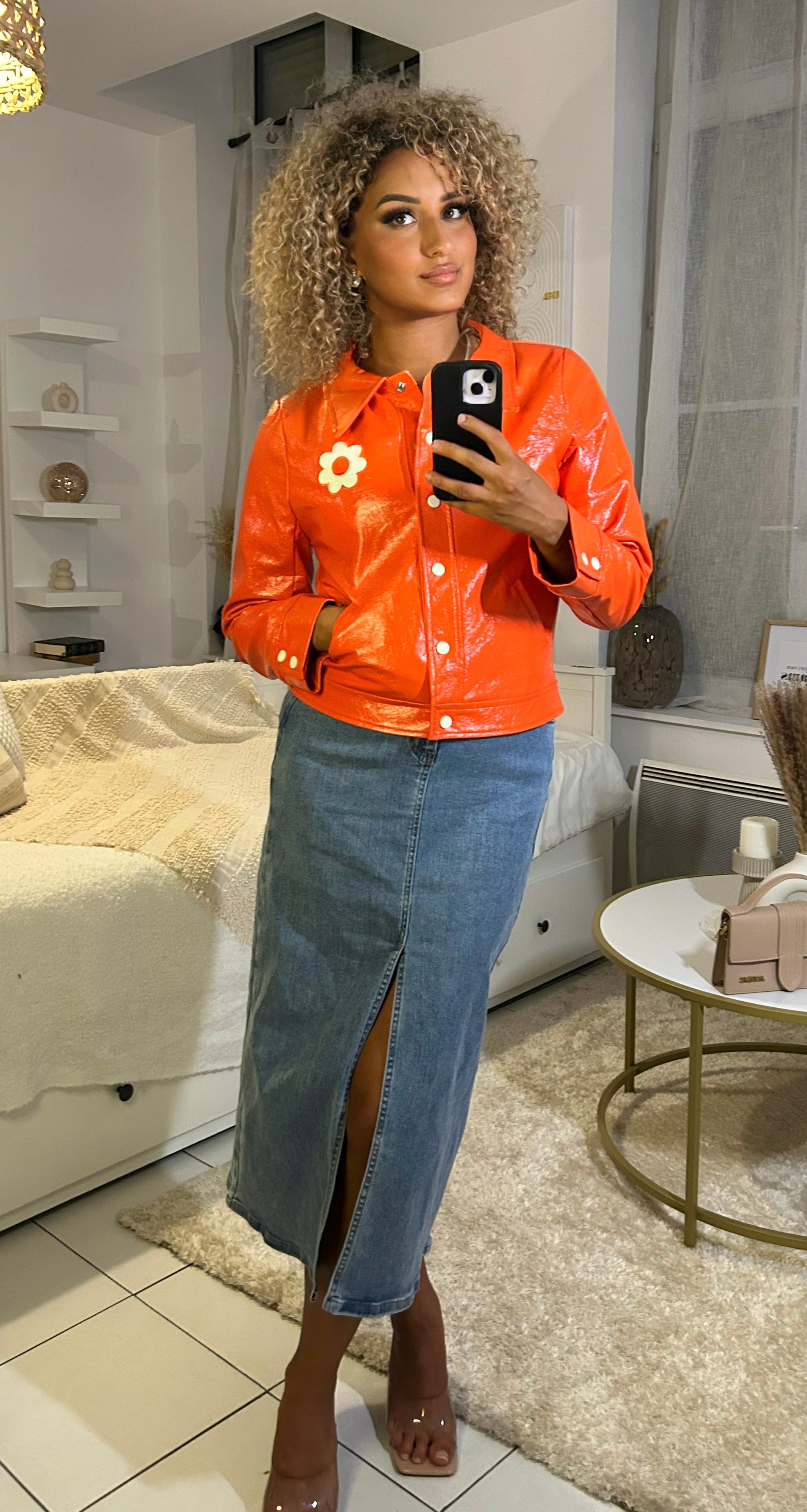 Veste prenium LYLIA - Orange